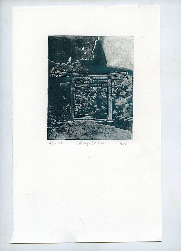 Meiji Art Print (Variable Edition Monoprint) — Katherine